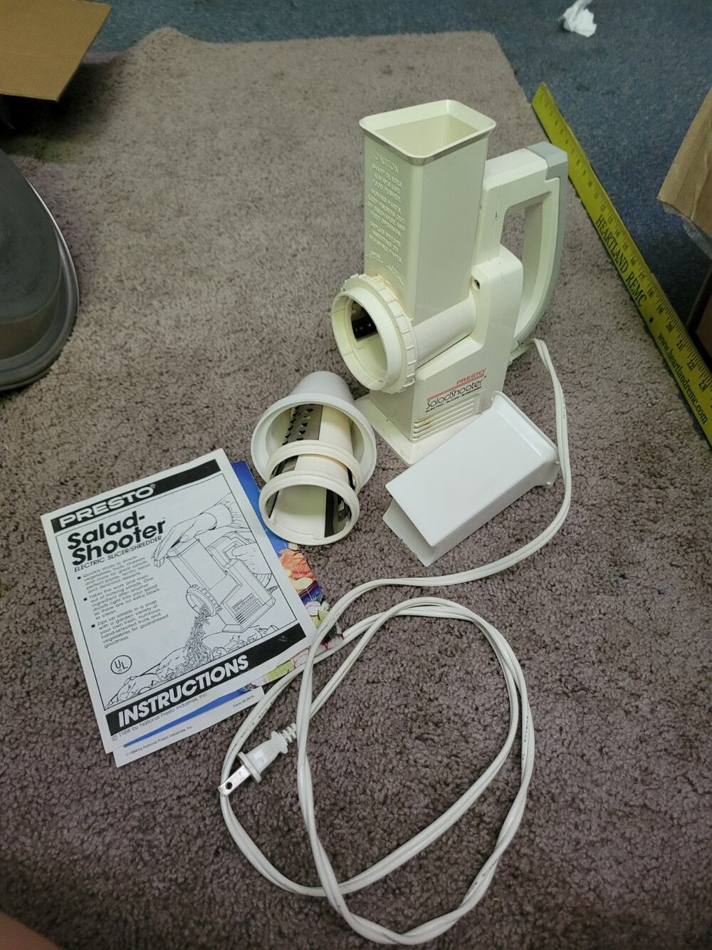 Presto Salad Shooter - Vintage 1988-89